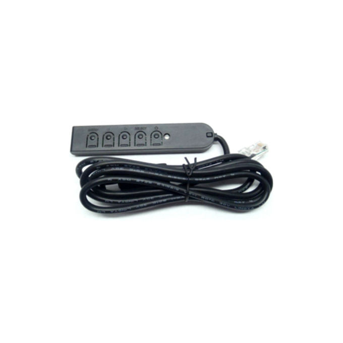 Elo Touch Solutions E483757 Telecomando Cablato per Monitor compatibile con modelli Elo 1093L 1291L 1590L 1593L 1598L 1991L 2094L 2295L 2440L 2494L 2495L 2794L 2796L 3203L 3243L 4243L 4303L 4343L 5503L 5543L 5553L colore Nero