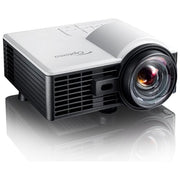 Optoma, Proiettore a Corto Raggio, 535 ANSI Lumen, DLP, WXGA, 3D, Nero Bianco