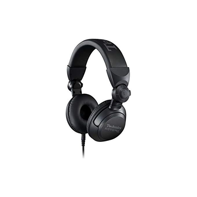 Technics Eah-Dj1200 Cuffie Stereo a Padiglione Driver da 40mm Cavo di Bloccaggio Rimovibile Nero