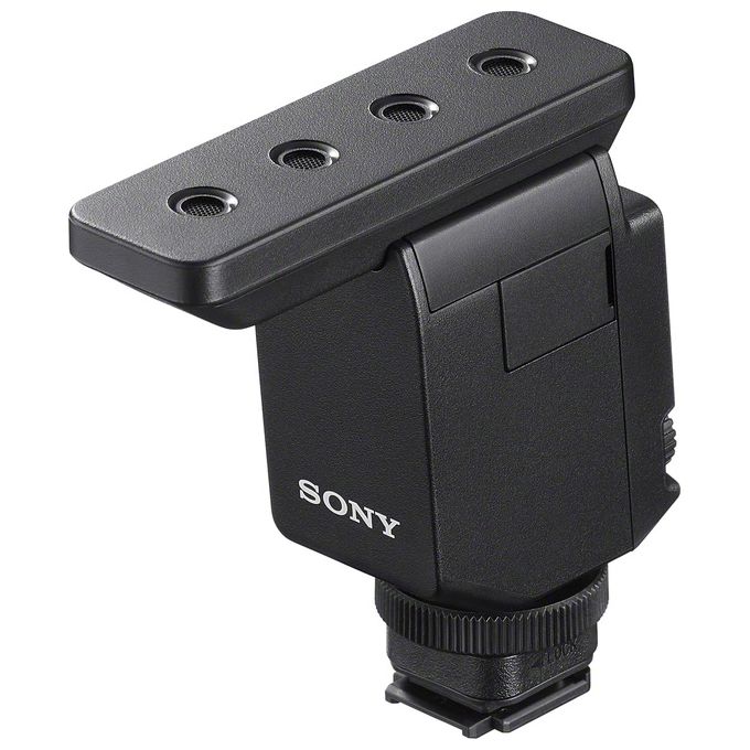 Sony ECMB10 Microfono Shotgun Digitale Compatto con Tecnologia Beamforming e Connessione Wireless per Fotocamere con Slitta Multi Interface colore Nero