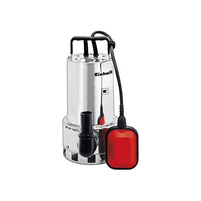 Einhell Pompa Acque Scure GC-DP 1020 N Elettropompa per Acqua con Portata Massima 18000 l-h e Profondita' Immersione 5 m