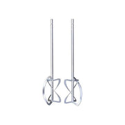 Einhell 49497795 Set Agitatori Twin per Malta Miscelatore TE-MX 1600-2 CE Twin Ø 120 mm 550 mm Acciaio 2 pezzi