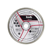 Einhell 49797650 Disco Diamantato Turbo 180x25,4 mm per Tagliapiastrelle Gres Porcellanato Travertino 8500 giri-min