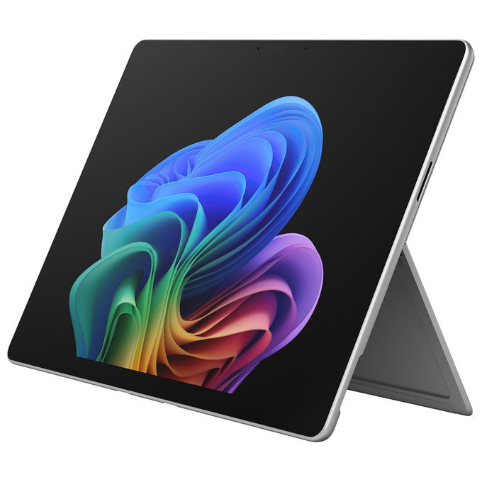 Microsoft EP2-61758 Surface Pro for Business 12a edizione Tablet Snapdragon X2 Elite 32GB RAM 512GB SSD 13'' OLED Windows 11 Pro colore Platino