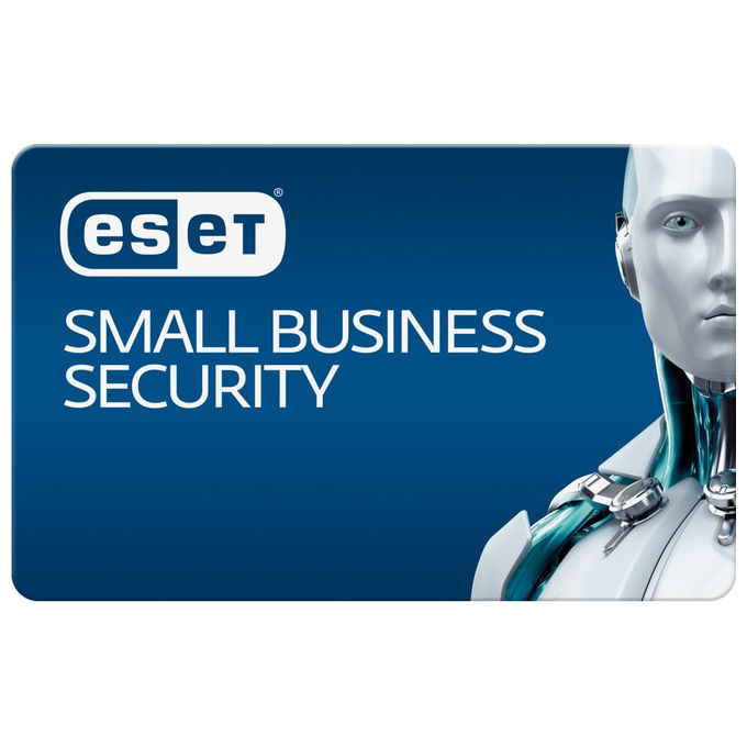 ESET ESBS-N1-B5-BOX Small Business Security Licenza 5 Client e 5 Server 1 Anno Windows Mac Linux Android iOS Windows Server colore Nero