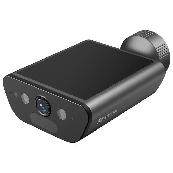 Ezviz CS-EB5-4K EB5 Telecamera IP da Esterno a Batteria 4K 8MP Pannello Solare Integrato 10400 mAh Wi-Fi 6 IP65 colore Nero