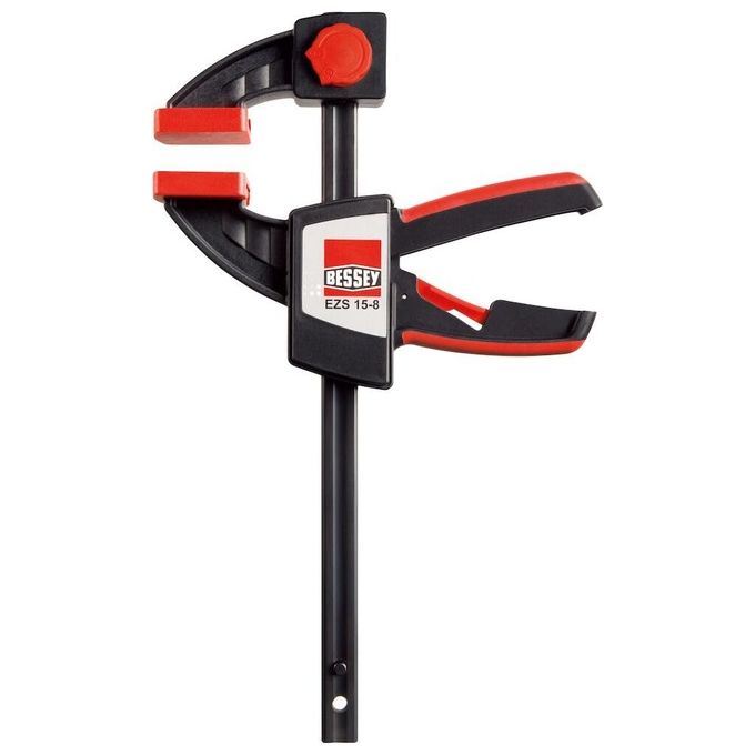 BESSEY EZS60-8 Morsetto a barra Apertura 60 cm Forza di serraggio 2000 N colore Nero Rosso