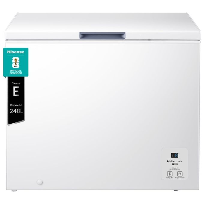 Hisense FC321D4AWLE Congelatore a Pozzetto 248 L 84,7 cm Classe E 40 dB FreezeProtect colore Bianco