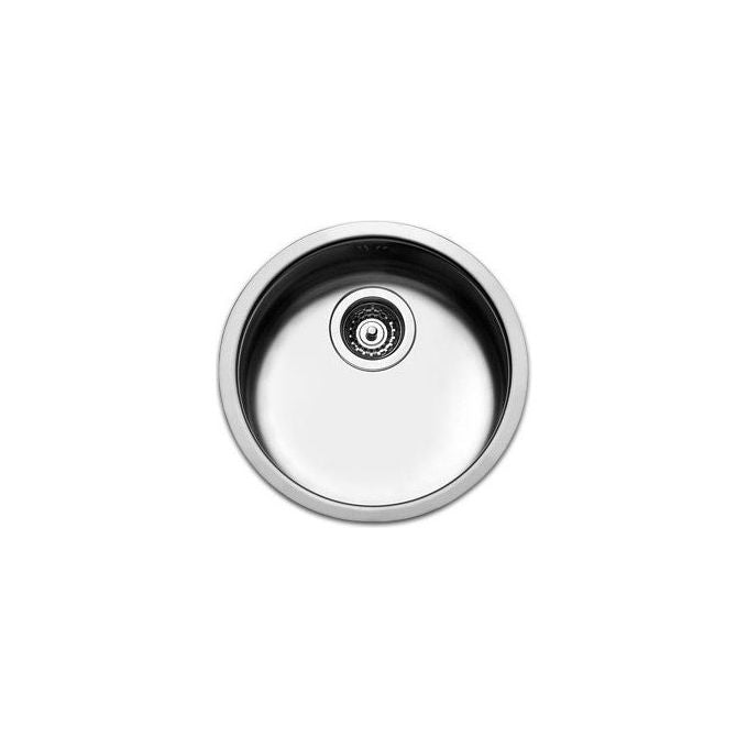 Apell FE435UBC Ferrara Lavello da Incasso 1 Vasca Tonda Sottotop Diametro 435 mm Profondita' 200 mm Acciaio Inox colore Inox