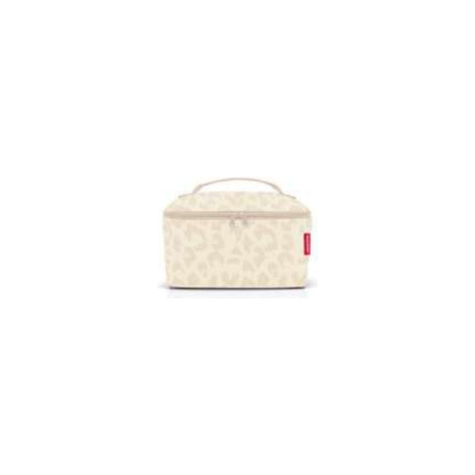 Reisenthel FF1043 beautycase Astuccio per Trucchi in Poliestere Riciclato con Chiusura a Doppia Cerniera Colore Beige