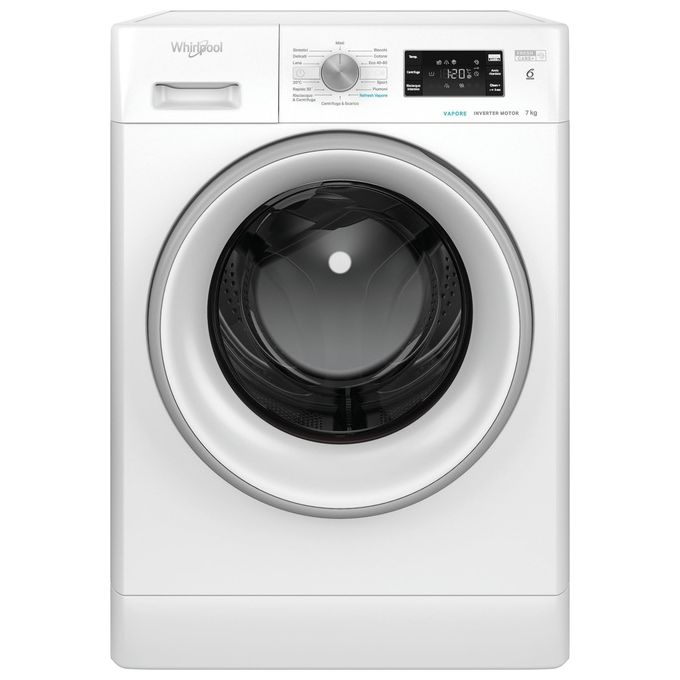 Whirlpool FFB 7469 SV IT Lavatrice Carica Frontale 7 Kg 1400 rpm Classe A 6° Senso FreshCare+ Motore Inverter (85x60x59 cm) colore Bianco