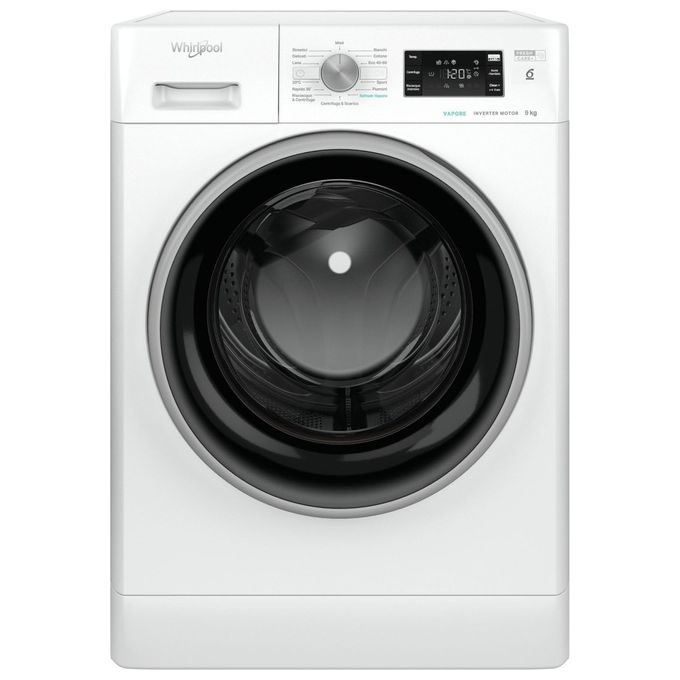 Whirlpool FFB948BSVIT Lavatrice Carica frontale 9 kg 1400 giri Classe A Inverter Vapore 6°senso Fresh