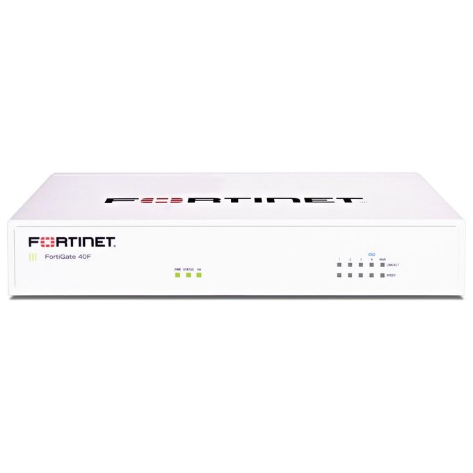 Fortinet FG-40F-3G4G FortiGate Firewall Next-Gen 5 porte GE RJ45 4G LTE colore N-A