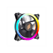 Noua FN0718AG-GR21 Lips Ventola PC 120mm ARGB Dual Halo 16 LED 1200rpm 16dB PWM Cuscinetto Idraulico colore Nero