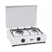 Parker FO200CGPM Fornello a Gas Metano 2 Fuochi 45 cm Bruciatori Pyral N2 Piano Removibile colore Bianco
