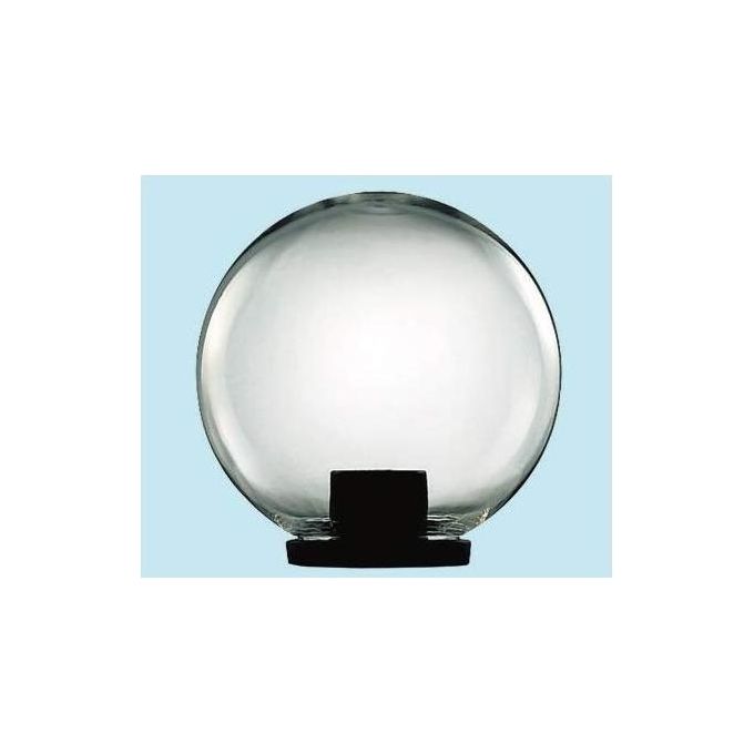 FRASCHETTI 0113088 Sfera Globo per Lampione Esterno 30 cm Acrilico Base Policarbonato Attacco E27 colore Trasparente