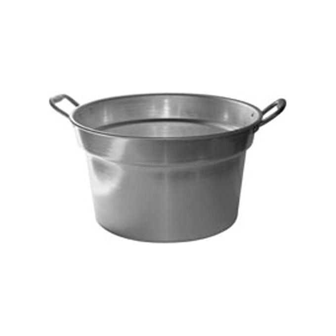 Machieraldo FAB064 Pentolone Salse Alluminio Lucidato diametro 40 cm altezza 21 cm colore Alluminio