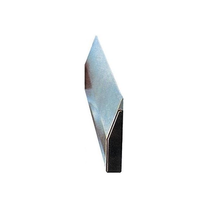 Generica Stadia Profilo Trapezoidale Alluminio per Rasature 90x18 mm 250 cm spessore 1.1 mm