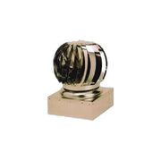 Homegarden Fumaiolo Ventolino Quadro Inox 32x32 cm Acciaio AISI 304 e AISI 430 Cuscinetti a Bagno d'Olio