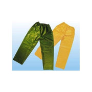 Brixo Pantalone Impermeabile in PVC Abbigliamento da Lavoro Antinfortunistica taglia XL colore Verde
