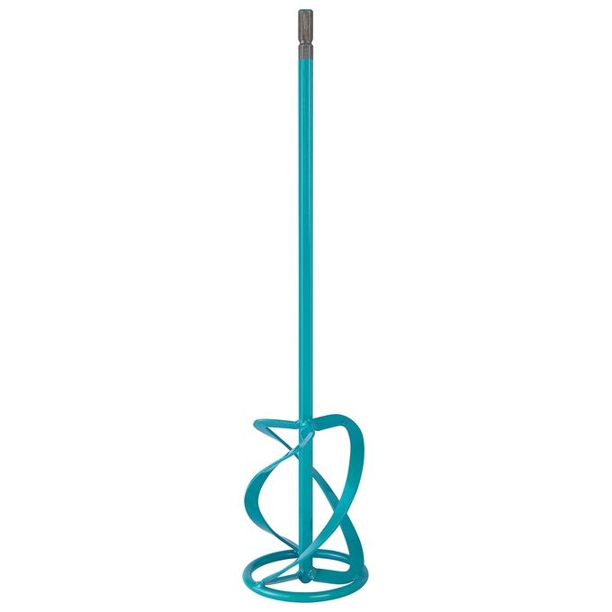 Collomix AR40.114-000 MK 120 HF Agitatore Professionale Diametro 120 mm Lunghezza 590 mm Attacco Hexafix per Malte Cemento Vernici Resine Epossidiche colore Turquoise