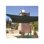 GENERICO Tramonti Vela Ombreggiante Rettangolare 4x6 mt HDPE 185 gr-m² UV Resistente colore Verde