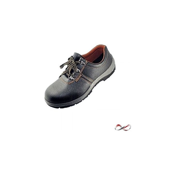 Brixo Atlas Scarpe Antinfortunistiche S1P Cuoio Puntale Acciaio Antiperforazione Antistatica Taglia 43 colore Nero