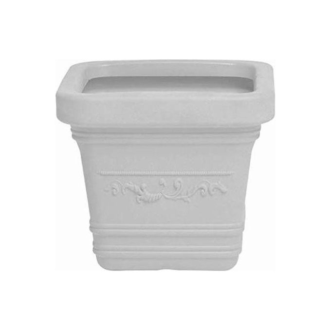 Vaso Prestige Bianchi Quadro Cm.40 Hl.34