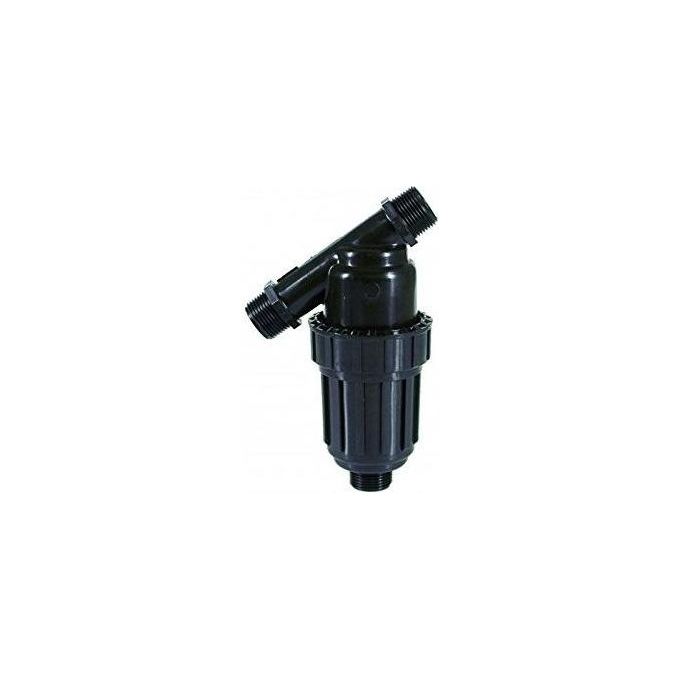 Irritec IFYCVDILM2S0N Filtro a Y in Plastica Cartuccia Inox 120 Mesh Attacco 1'' Polipropilene 10 bar Portata 5 mc-ora