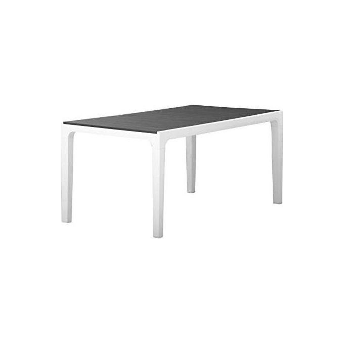 Keter Tavolo Harmony Bianco-Grigio Scuro