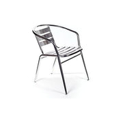 Yeppon Poltrona Bar Alu per Arredo Giardino in Alluminio Leggera e Resistente Design Moderno Adatta per Esterni