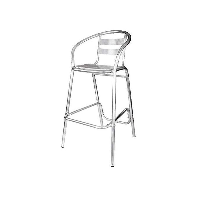 Sgabello Bar Alu in Alluminio 103x58x52 impilabile