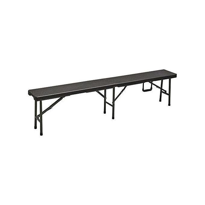 Panche Polyrattan Levante Cm.180X25X43H Nero