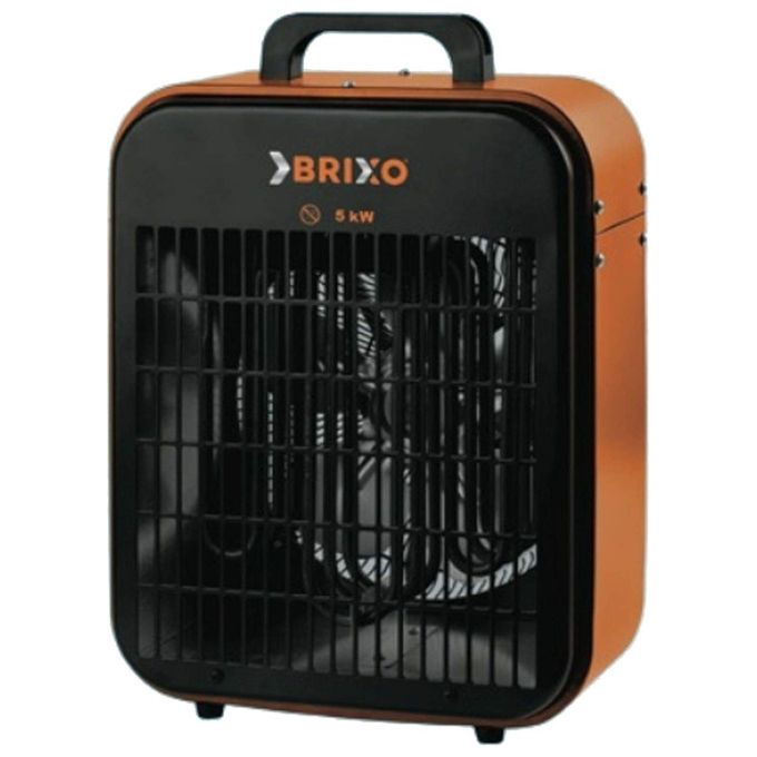 Brixo FR_539113 Fan Termoventilatore Generatore Aria Calda 2000W Regolabile IPX4 Termostato