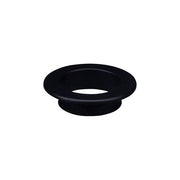 A.L.A. V41800400805 Aeternum Rosone per Stufe a Legna e Pellet in Acciaio 2 mm Diametro 130 mm Finitura Nero Opaco colore Nero