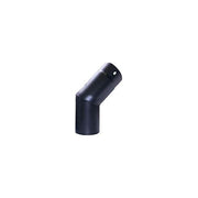 ALA AETERNUM-TOP Gomiti Aperti 45 per stufe Ø 12 cm colore Nero