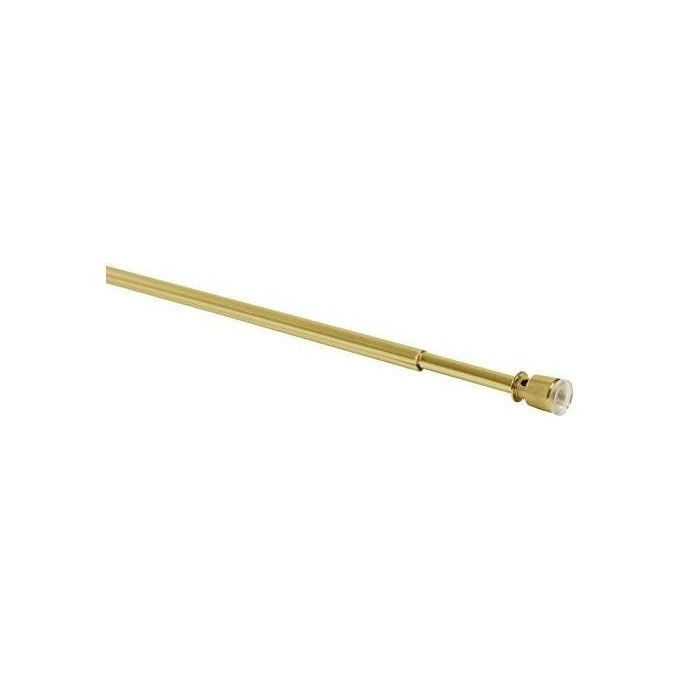 Domo Utility F Bris Lyra Tenda a Molla con Ventose Rampini e Molle 40-66 cm confezione 2 pz colore Oro