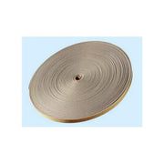 GENERICO Cintino per Avvolgibili in Cotone Pesante Bicolore Stretto 17 mm Rotolo 50 mt colore Beige Grigio