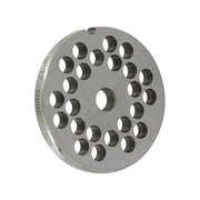Reber 4312A8 Piastra per Tritacarne N.12 Acciaio al Carbonio Fori 8 mm Diametro 70 mm
