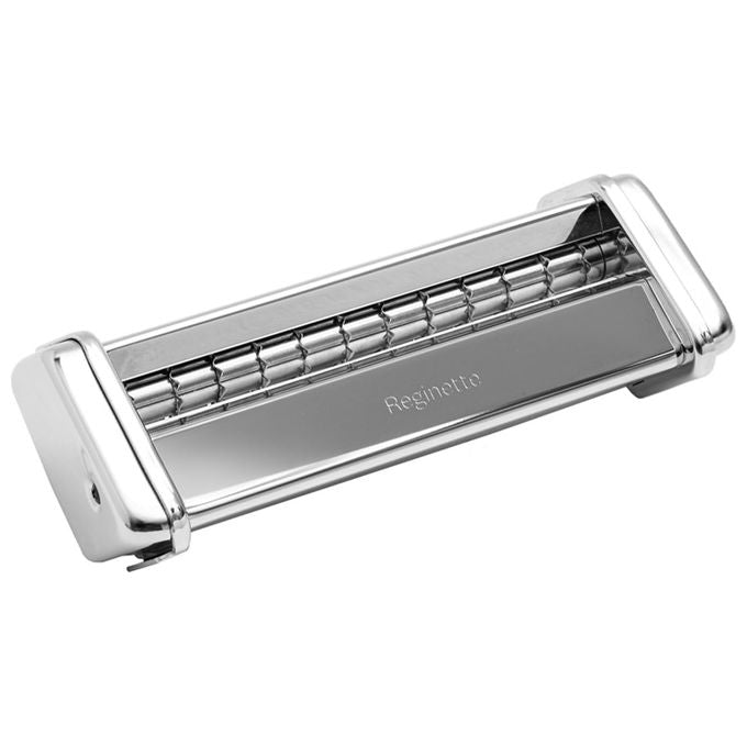 Marcato 8000011000121 Atlas 150 Accessorio per Macchina per la Pasta Reginette 12 mm con Taglio Zigzag in Acciaio Cromato e Alluminio Anodizzato colore Cromo