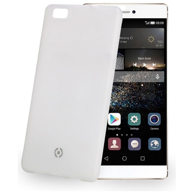 Celly FROSTP8LITE Frost Cover Custodia per Huawei P8 Lite ultrasottile colore Trasparente