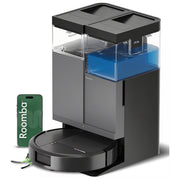 IRobot G285040 Roomba Plus 415 Combo Robot aspirapolvere e lavapavimenti 20.000 Pa con stazione AutoWash LiDAR colore Nero