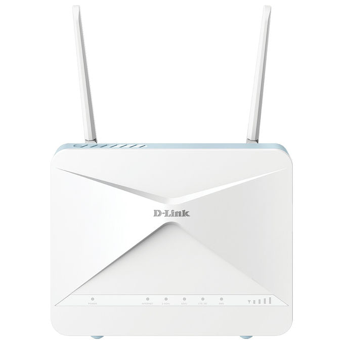 D-Link G415-E Router 4G EAGLE PRO AI AX1500 Wi-Fi 6 Dual-band Gigabit Ethernet Blu e Bianco