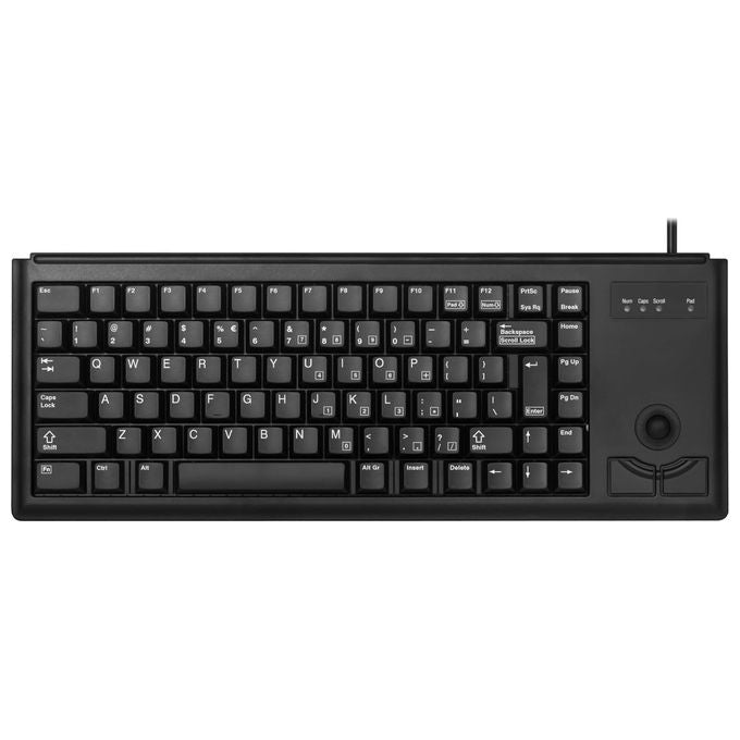 Cherry G84-4400, Tastiera Compatta, QWERTY, USB, Nero