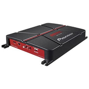 Pioneer GM-A3702 Amplificatore Auto 2 Canali Classe A-B 500W max 2x95W 95 dB SNR colore Nero Rosso