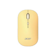 ACER mouse wireless AMR130, ambidestro, RF wireless e bluetooth 5.2, 1600 DPI regolabili, ottico, giallo