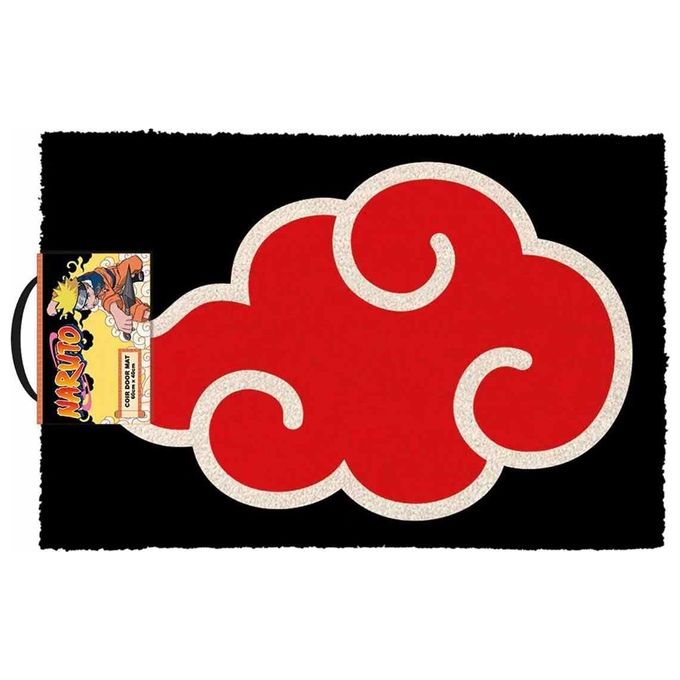 Pyramid Z113300 Naruto Shippuden Zerbino Akatsuki Symbol in Fibra di Cocco 60x40 cm