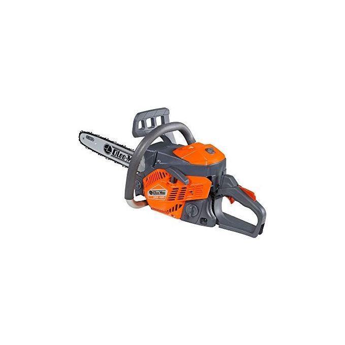 Oleo-Mac GSH400 Motosega a Scoppio 35 cm 14'' 3-8'' con Filtro in Nylon Sistema EasyOn Tendicatena Laterale colore Nero