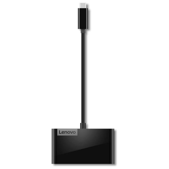 Lenovo Select USB Type-C 4-Port USB-Hub Nero