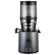 Hurom H-330P Estrattore di Succo 2 litri 43 rpm Funzione Inversa Filtro Acciaio Inox Coclea Ultem colore Charcoal